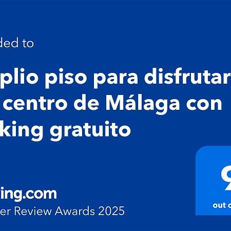 Amplio Piso Para Disfrutar Del Centro De Malaga Con Parking Gratuito ภายนอก รูปภาพ
