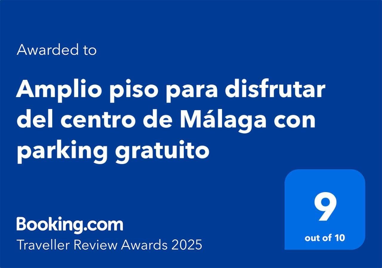 Amplio Piso Para Disfrutar Del Centro De Malaga Con Parking Gratuito ภายนอก รูปภาพ